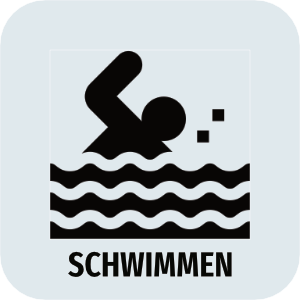 Logo schwimmen Button