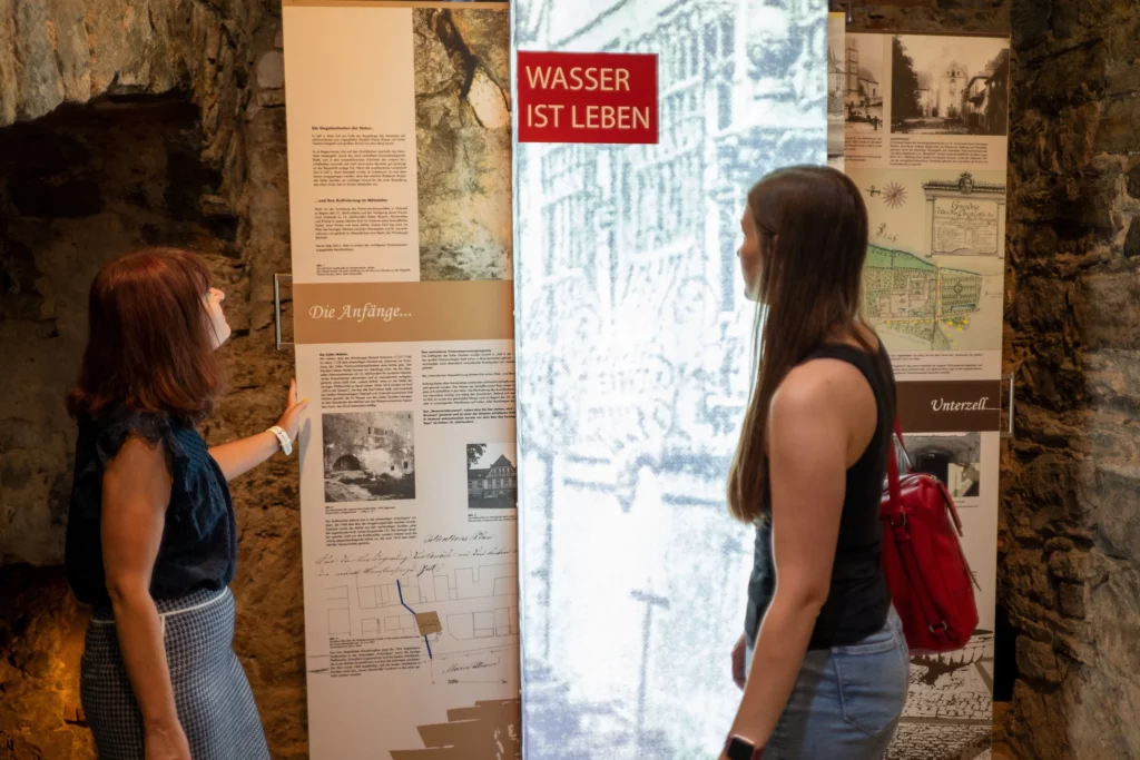 Ausstellung im Wassermuseum